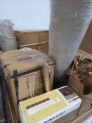 Closetmaid, rug, 65 Samsung tv, auto parts, shelving and more