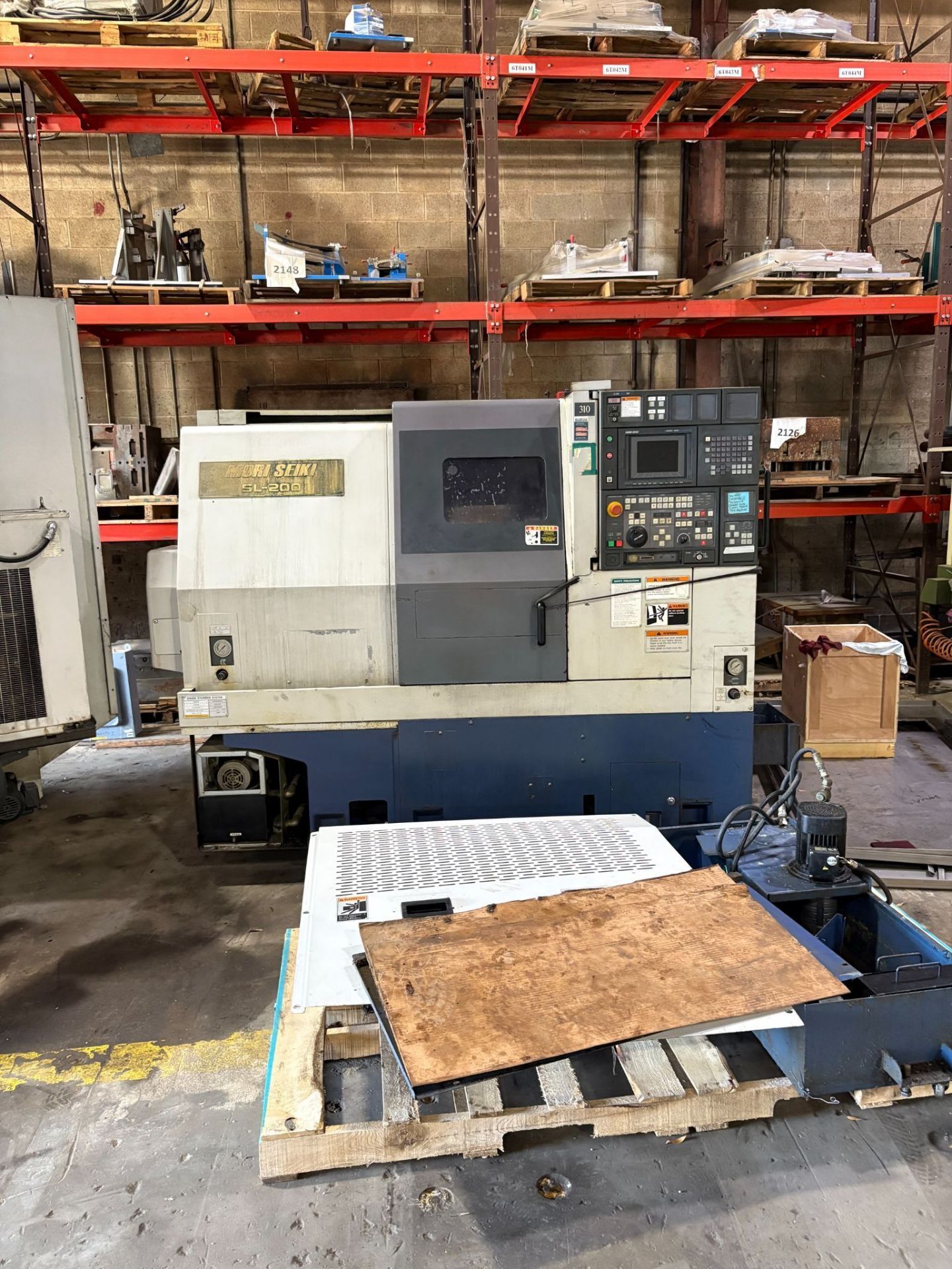 MORI SEIKI CNC SLANT LATHE SL-200MC 4000RPM SUB-SPINDLE Rigging Cost: $200