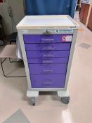 FHC Rolling Locking Supply Cart w/ supplies