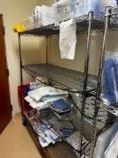 Eagle Rolling Rack with contents