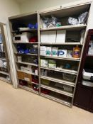 2 Metal Cabnets with contents