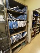 Metal Cabinet with contents