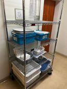 Rolling Rack with contents