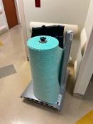 Arthrex Absorbant Rolls on rolling rack