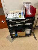 Craftsman Rolling Tool Box with supplies