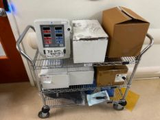 Rolling Cart with misc Supplies