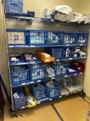 Rolling Rack with contents