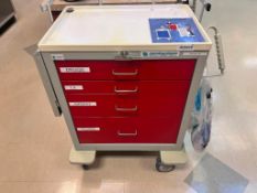 FHC Rolling Locking Supply Cart w/ supplies