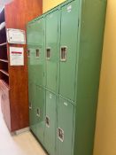Lockers in Mens changing room