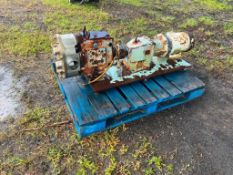 Waukesha Cherry-Burrell Model 130 Lobe Pump Stainless Sanitary