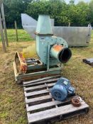 Koger Centrifugal Blower/dust collector 12in inlet/10in outlet, Model CCW UP Size B