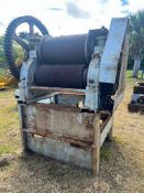 3 roller sugarcane/sorghum mill/top roller is 16in diameter, bottom rollers are 14in diameter.