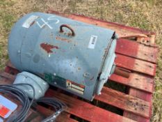25 hp 230/460 3 phase motor 284TB frame 3525 rpm