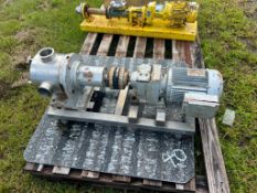 Kontro SPS030NNTC pump, Sine type positive displacement Stainless Steel Sanitary