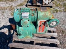 Reeves Reliance Duty Master AC motor, 5HP, 170 RPM 230/460 volts, 12/7 amps