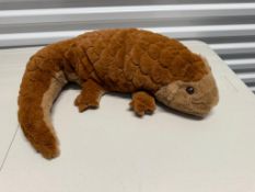 Pangolin Plush Toy (4 pounds weighted). Selling times the money (1,000 x your bid price.)
