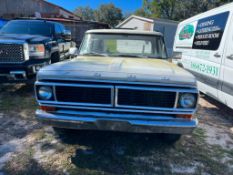 1970 Ford F100 Pickup - Vin # F10GLH78096