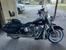 2013 Harley-Davidson Heritage Soft Tail FLSTC103 Motorcycle, VIN # 1HD1BWV12DB040334