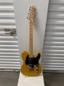 Squier Fender Player Telecaster Electric Guitar Serial # CSSJ19003292 - with soft side case