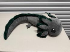 Axolotl Gray Plush Toy (4 pounds weighted). Selling times the money (10 x your bid price )