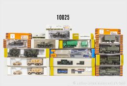 Roco Minitanks H0 Modellfahrzeuge, Sets und 1 Zubehörpackung, überwiegend Militär, Z ...