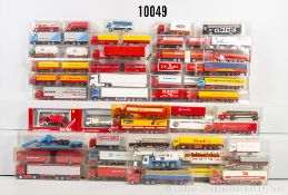 Konv. Modellfahrzeuge, überwiegend H0, verschiedene Hersteller, Z ...