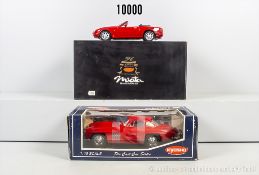 Kyosho Modellautos, Mercedes-Benz 300SL und Mazda MX-4, Metall, 1:18, Z 0-1, ...