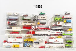 Konv. Modellfahrzeuge, überwiegend H0, verschiedene Hersteller, Z ...