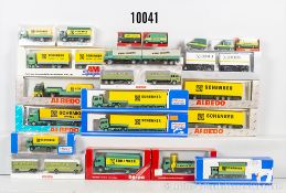 "Schenker" H0 Modellfahrzeuge, dabei Herpa, Albedo, Wiking, Z 0, ...