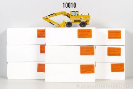 9 NZG Modellfahrzeuge, 239 Radbagger, Metall, 1:50, Z 0-1, ...