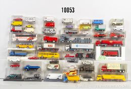Konv. Modellfahrzeuge, überwiegend H0, verschiedene Hersteller, Z ...