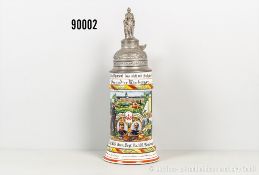 Baden Reservistenkrug des Grenadier Ripberger im Grenadier-Regiment Nr. 109, Karlsruhe ...