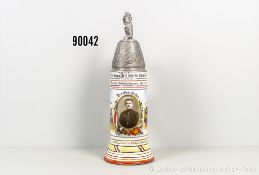 Preußen Reservistenkrug des Gefreiten Gecke im Infanterie-Regiment 132 Straßburg ...