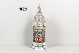 Bayern Reservistenkrug des Infanterist Andreas Stampfel im 20. Infanterie-Regiment ...