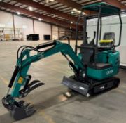 2025 AGT QK16R Mini-Excavator with Dozer Blade & Hydraulic Thumb (New/Unused)