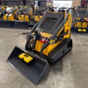 2025 YOU-380 Mini Skid Steer Loader (New/Unused) Includes Bucket and accepts multiple attachments