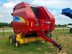 2012 New Holland BR7070 Round Baler with XtraSweep and Net Wrap
