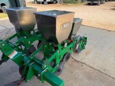 LMC 2-Row Planter BYJ-2F Stainless Steel Fertilizer Boxes, Ground-Driven