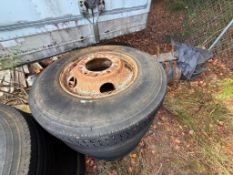 set of 4 tractor trailer tires Roadforce