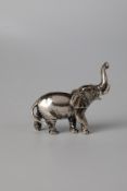 Miniatur Elefant aus Silber
