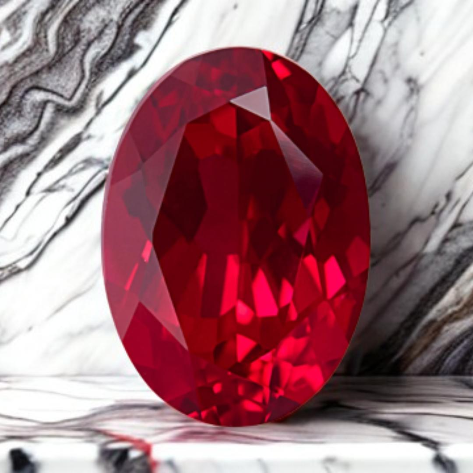 Blood Ruby 12.75CT PIGEON BLOOD RUBY, OVAL CUT Shape: Oval cut Carat: 12.75ct ...