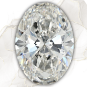 Oval 5.04ct Diamond, F Colour, VS2 Clarity, IGI Certified