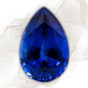 10.44ct Royal Blue Sapphire, Pear Cut