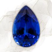 6.70ct Royal Blue Sapphire, Pear Cut