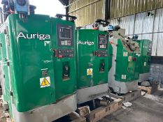 6 X AURIGA ROBOT REACH TRUCKS.