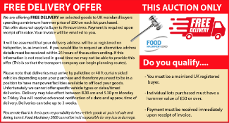 *** SPECIAL OFFER - FREE DELIVERY - MAINLAND UK CUSTOMERS. T&CS APPLY ***