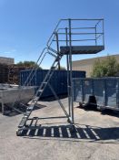 (1) Ballymore 10-Step Rolling Staircase w/ 4’ Platform