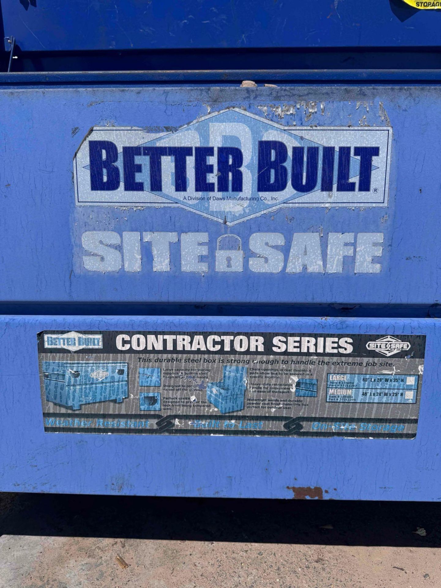 Better Built Heavy Duty Contractor Box. 24”W x 48”L x 29”H