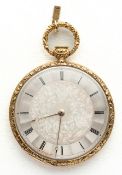 (105) AUG. STEINER LA CHAUX-DE-FONDS, GOLDENE VIERTEL-REPETIERUHR, 1838