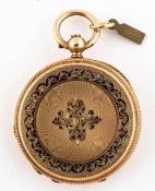 (73) T. VERNEZ, SAUTOIR AUS GOLD, UM 1860